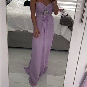 Light purple prom dress/ gown